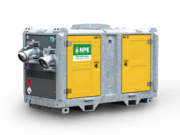 PT150 D180 BBA (CANOPY) Electrically Driven High Efficiency Wellpoint Dewatering Pump