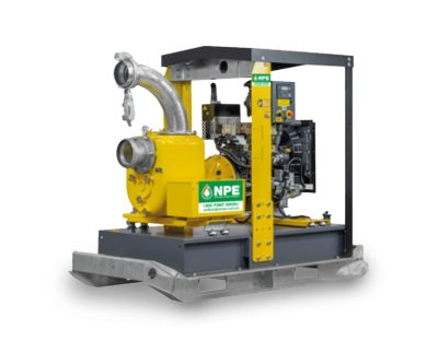 VAR 6-250 FKL38 - 3 CYL SKID02 Diesel Wet Priming Centrifugal Pump