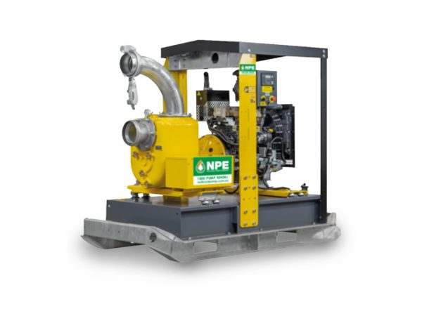 VAR 6-250 FKL38 - 3 CYL SKID02 Diesel Wet Priming Centrifugal Pump