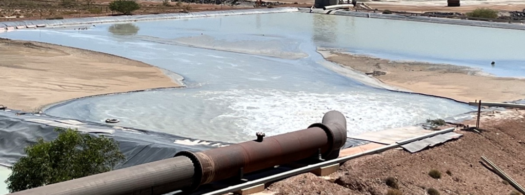 Hydromining Process Water Pond, Pilbara WA