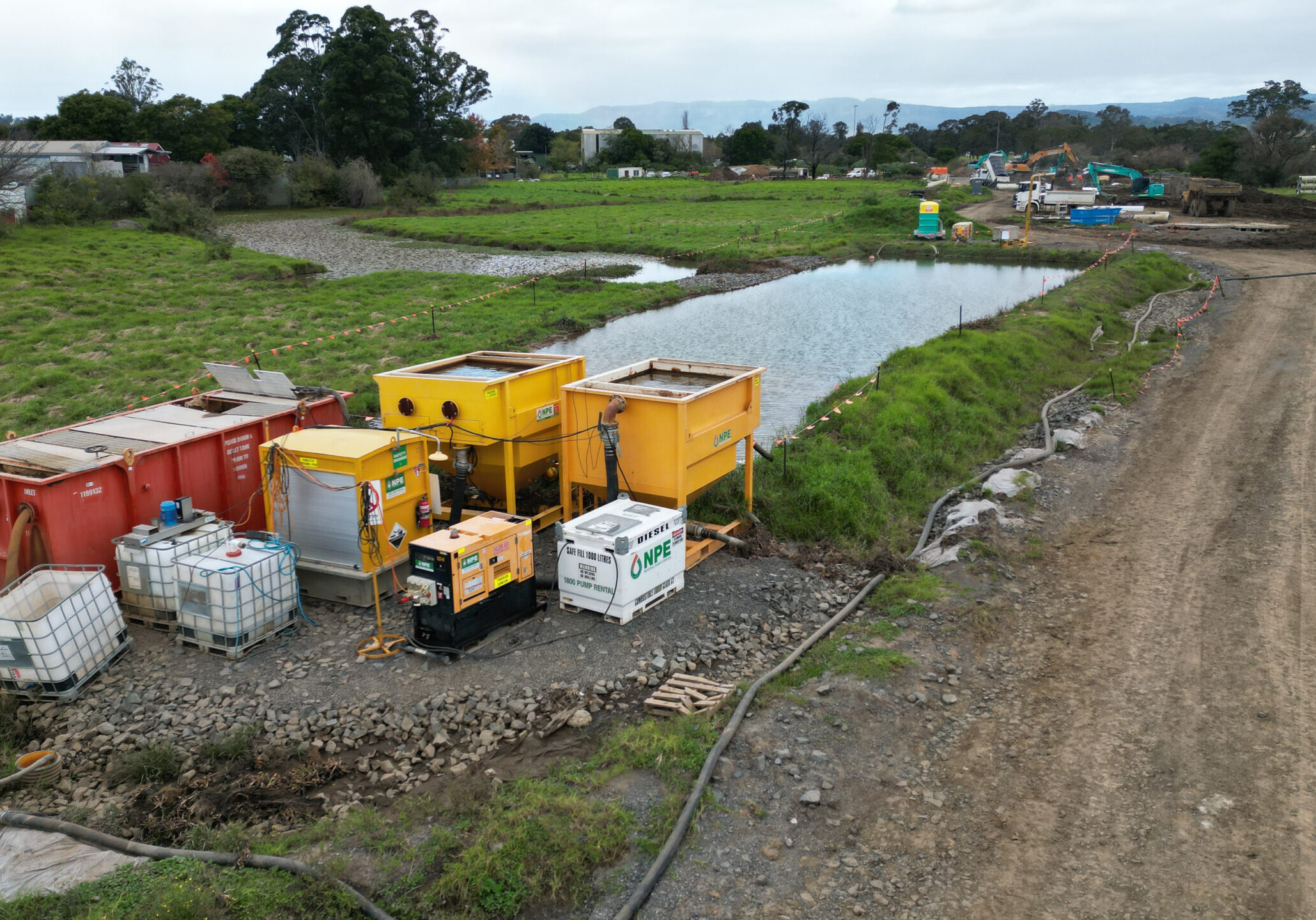 NPE is supporting critical sewer and water infrastructure works at West Dapto